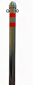 СБ-04 Столбик парковочный под бетон с креплением для цепи заглушка металл. 1005 мм d=57 мм
