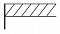 Газонное ограждение ГО-04 (металлическое) 2000х400мм, с одним столбом длиной 1000мм